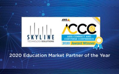Skyline Technology Solutions Awarded 2020 Education Market Partner of the Year by Axis Communications