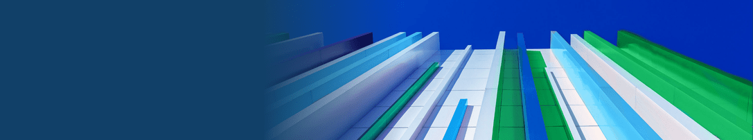 an image looking up at a textured building from below