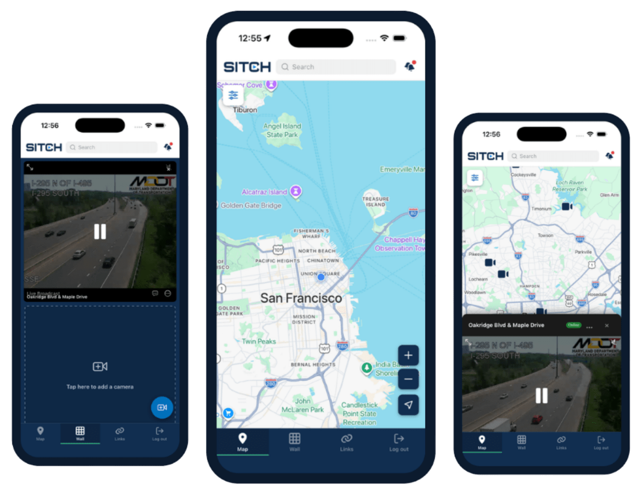 SITCH Mobile - Map and Streaming